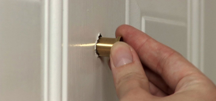 peephole door repair in Big Bear Lake