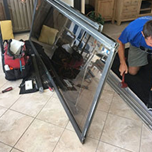 sliding glass door frame repair Big Bear Lake